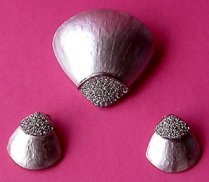 a beautiful vintage costume jewelry parure