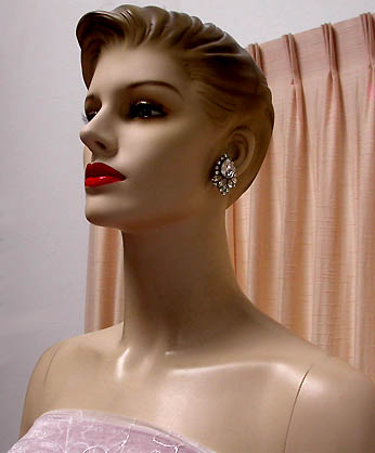 a beautiful vintage costume jewelry bridal necklaces