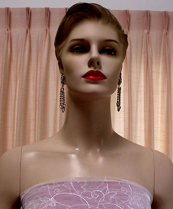 a beautiful vintage costume jewelry bridal necklaces