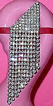 a beautiful vintage costume jewelry Bridal Brooch unsigned