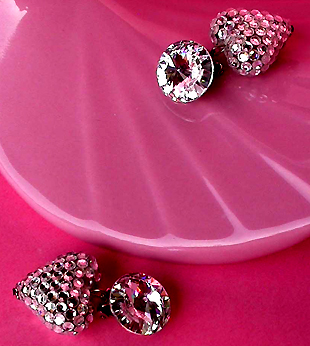 a beautiful vintage costume jewelry bridal necklaces