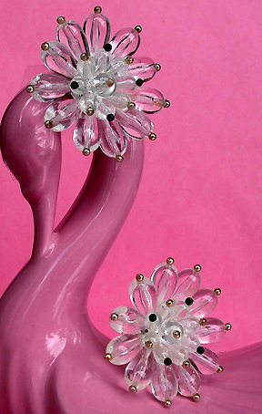 a beautiful vintage costume jewelry bridal necklaces