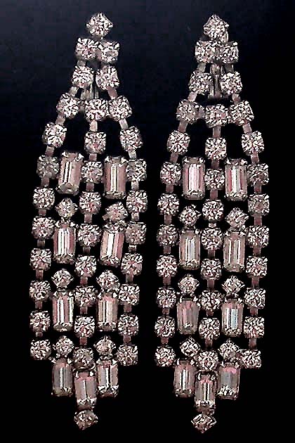 a beautiful vintage costume jewelry bridal necklaces