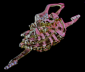 a beautiful vintage costume jewelry brooch unsigned