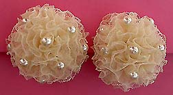 a beautiful vintage costume jewelry Juliana earrings unsigned