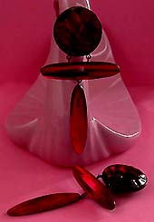 a beautiful vintage costume jewelry Juliana earrings unsigned