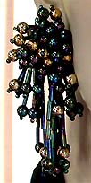 a beautiful vintage costume jewelry Juliana earrings unsigned