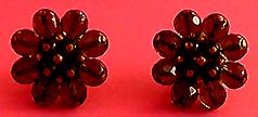 a beautiful vintage costume jewelry Juliana earrings unsigned