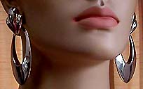 a beautiful vintage costume jewelry Juliana earrings unsigned