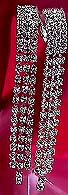 a beautiful vintage costume jewelry Juliana earrings unsigned
