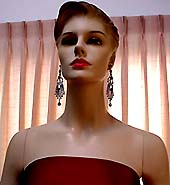 a beautiful vintage costume jewelry Juliana earrings unsigned