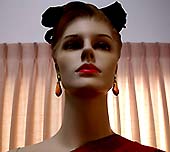 a beautiful vintage costume jewelry Juliana earrings unsigned