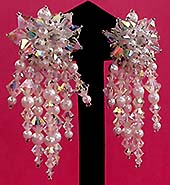 a beautiful vintage costume jewelry Juliana earrings unsigned