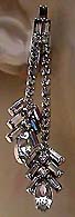 a beautiful vintage costume jewelry Juliana earrings unsigned