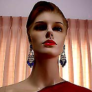a beautiful vintage costume jewelry Juliana earrings unsigned