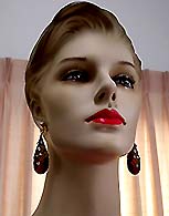 a beautiful vintage costume jewelry Juliana earrings unsigned