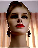 a beautiful vintage costume jewelry Juliana earrings unsigned