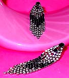 a beautiful vintage costume jewelry Juliana earrings unsigned