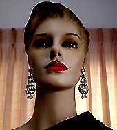 a beautiful vintage costume jewelry Juliana earrings unsigned
