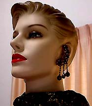 a beautiful vintage costume jewelry Juliana earrings unsigned