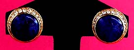 a beautiful VINTAGE COSTUME ESTATE ANTIQUE JEWELRY EARRINGS unsigned