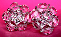 a beautiful vintage costume jewelry Juliana earrings unsigned