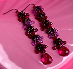 a beautiful vintage costume jewelry Juliana earrings unsigned