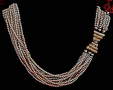 a beautiful vintage costume jewelry choker necklace unsigned
