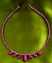 a beautiful vintage costume jewelry Juliana necklace