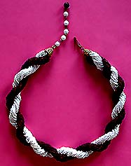 a beautiful vintage costume jewelry Juliana necklace