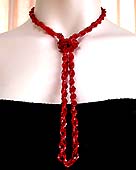 a beautiful vintage costume jewelry choker necklace unsigned