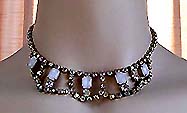 a beautiful vintage costume jewelry Juliana necklace