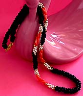 a beautiful vintage costume jewelry Juliana necklace