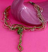 a beautiful vintage costume jewelry Juliana necklace