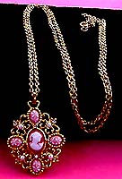 a beautiful vintage costume jewelry Juliana necklace