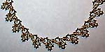 a beautiful vintage costume jewelry necklace Coro