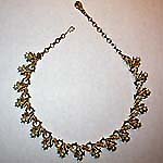 a beautiful vintage costume jewelry necklace Coro