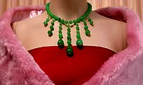 a beautiful vintage costume jewelry Juliana necklace