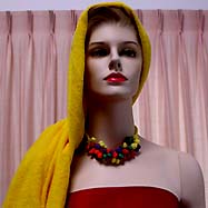 a beautiful vintage costume jewelry Juliana necklace