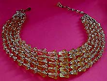 a beautiful vintage costume jewelry Juliana necklace