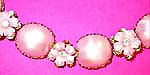 a beautiful vintage costume jewelry necklace unsigned