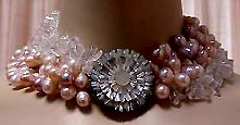 a beautiful vintage costume jewelry Juliana necklace