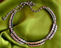 a beautiful vintage costume jewelry Juliana necklace