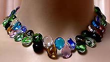 a beautiful vintage costume jewelry Juliana necklace