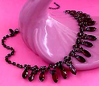 a beautiful vintage costume jewelry Juliana necklace
