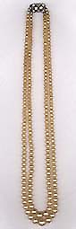 a beautiful vintage costume jewelry necklace Deltah