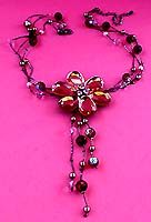 a beautiful vintage costume jewelry Juliana necklace