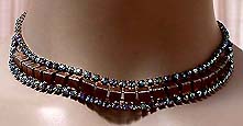 a beautiful vintage costume jewelry Juliana necklace