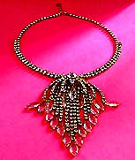 a beautiful vintage costume jewelry Juliana necklace