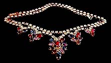 a beautiful vintage costume jewelry Juliana necklace